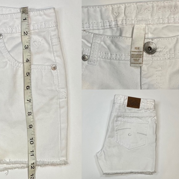Justice Girls Denim Shorts - Picture 4 of 7